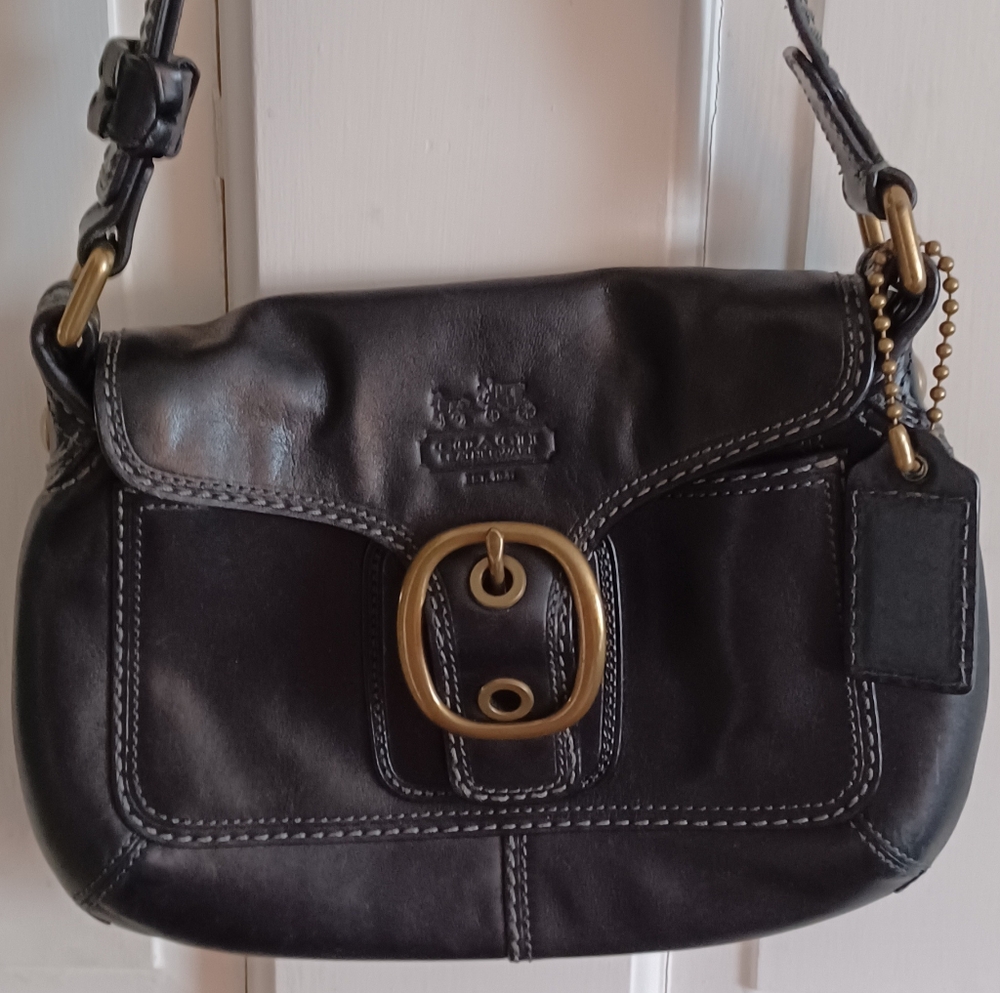 Vintage Coach small Bleeker bag